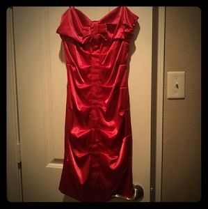 Red Hot Cocktail Dress